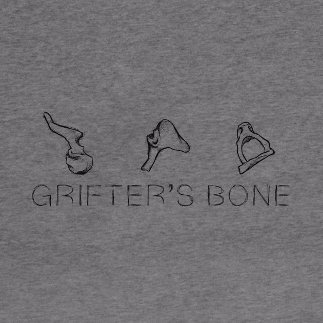 Grifters Bone - Dark Logo by Rusty Quill